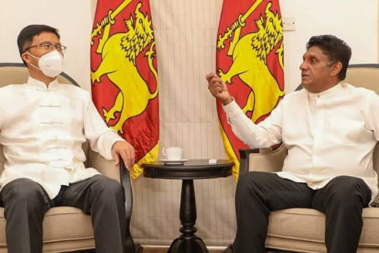 S Premadasa begs China to save Sri Lanka
