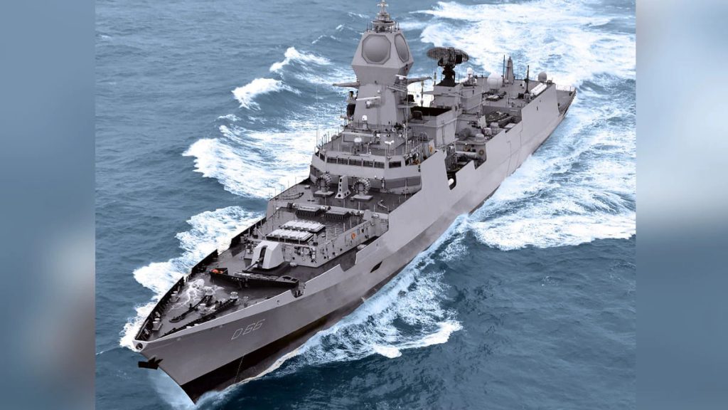 India’s most advanced stealth warship
