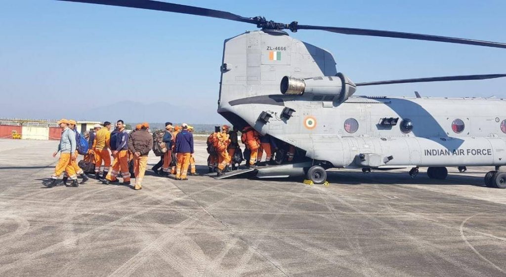 IAF’s bigtime rescue operation in Sikkm